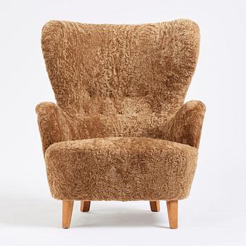 Otto Schulz, a Swedish Modern armchair, Boet, Gothenburg 1940s.