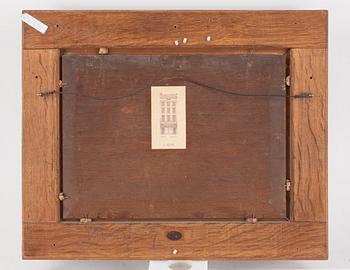 Christiaan Lodewijk Willem Dreibholtz, Ships on a canal in front of a castle.