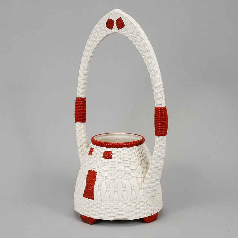 A Julius Dressler ceramic vase, Austria, early 20th century.