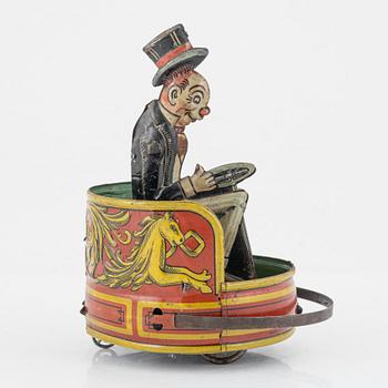 Technofix/ Gebrüder Einfalt. Jiggs bumper car, Germany, around 1930.