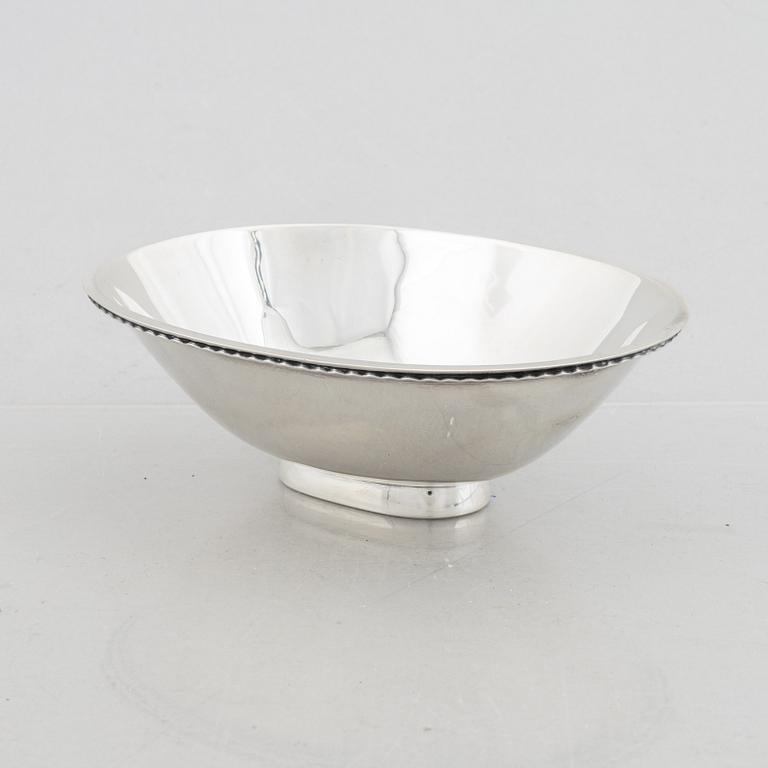 Eric Råström, bowl, silver, CG Råström, Stockholm 1966.