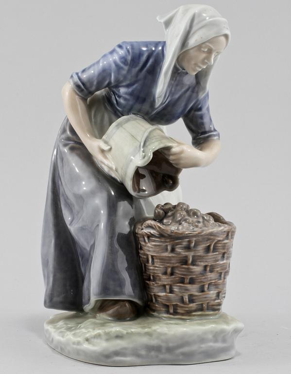 FIGURIN, porslin, Royal Copenhagen, 1900-talets andra hälft.