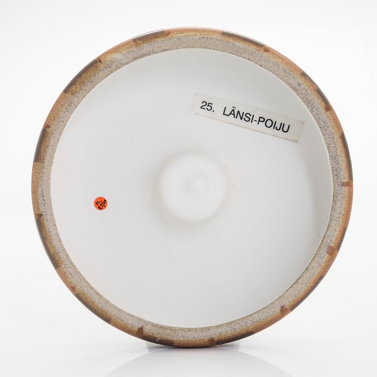 Inkeri Leivo, art ceramics "Länsipoiju" (West Buoy), signed Inkeri Leivo Arabia.