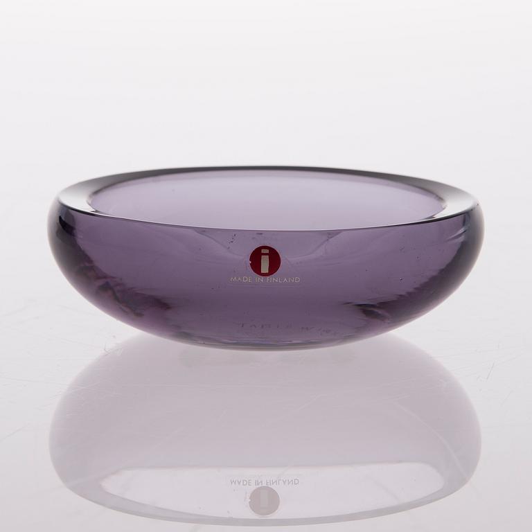 TAPIO WIRKKALA, MALJA, lasia, signeerattu Tapio Wirkkala 3680.