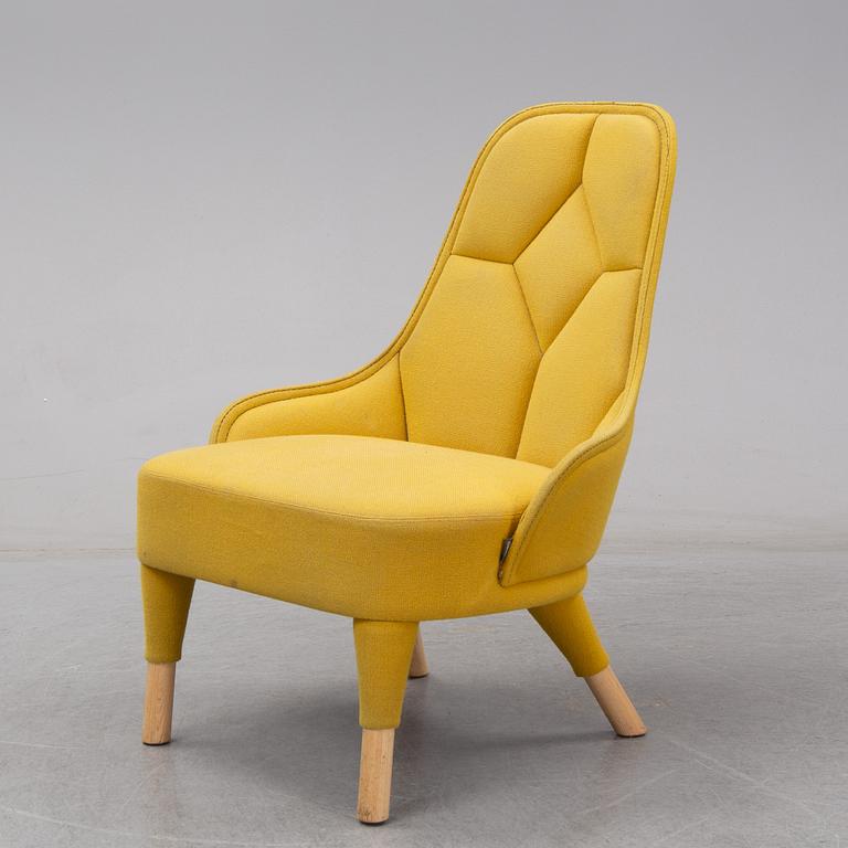 Fredrik Färg & Emma Marga Blanche, an 'Emma' easy chair from Gärsnäs.
