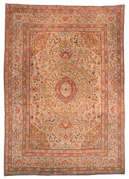 1325. ANTIQUE TABRIZ. 391 x 279,5 cm.