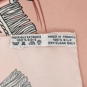 Hermès, scarf, "Vue du Carosse de la Galère La Réale".