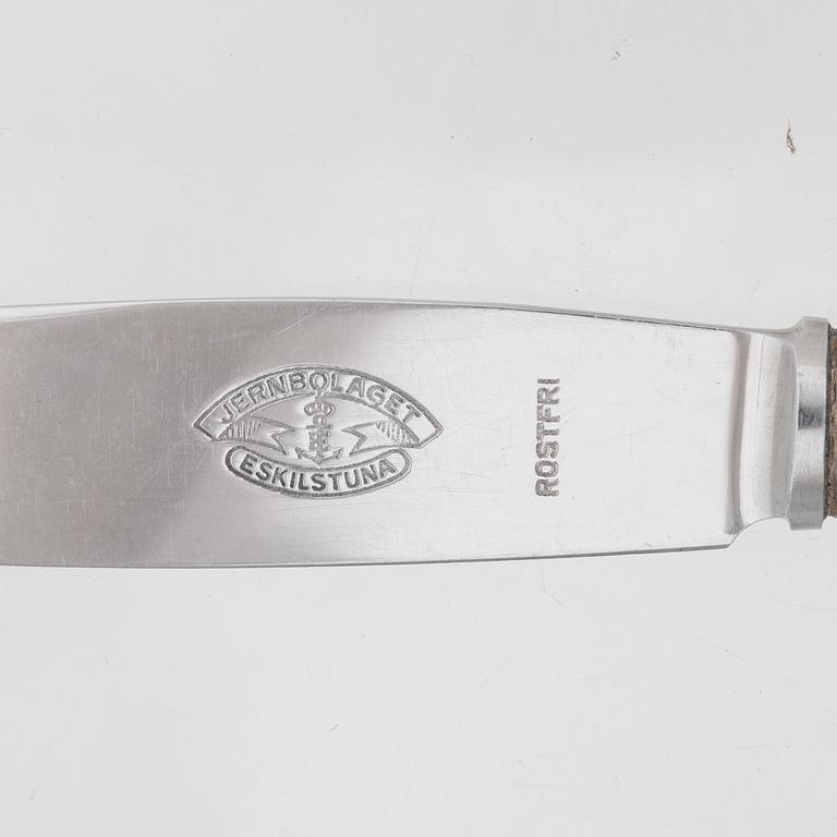 A 78-piece Swedish silver cutlery, including CG, Hallberg, Stockholm 1940.