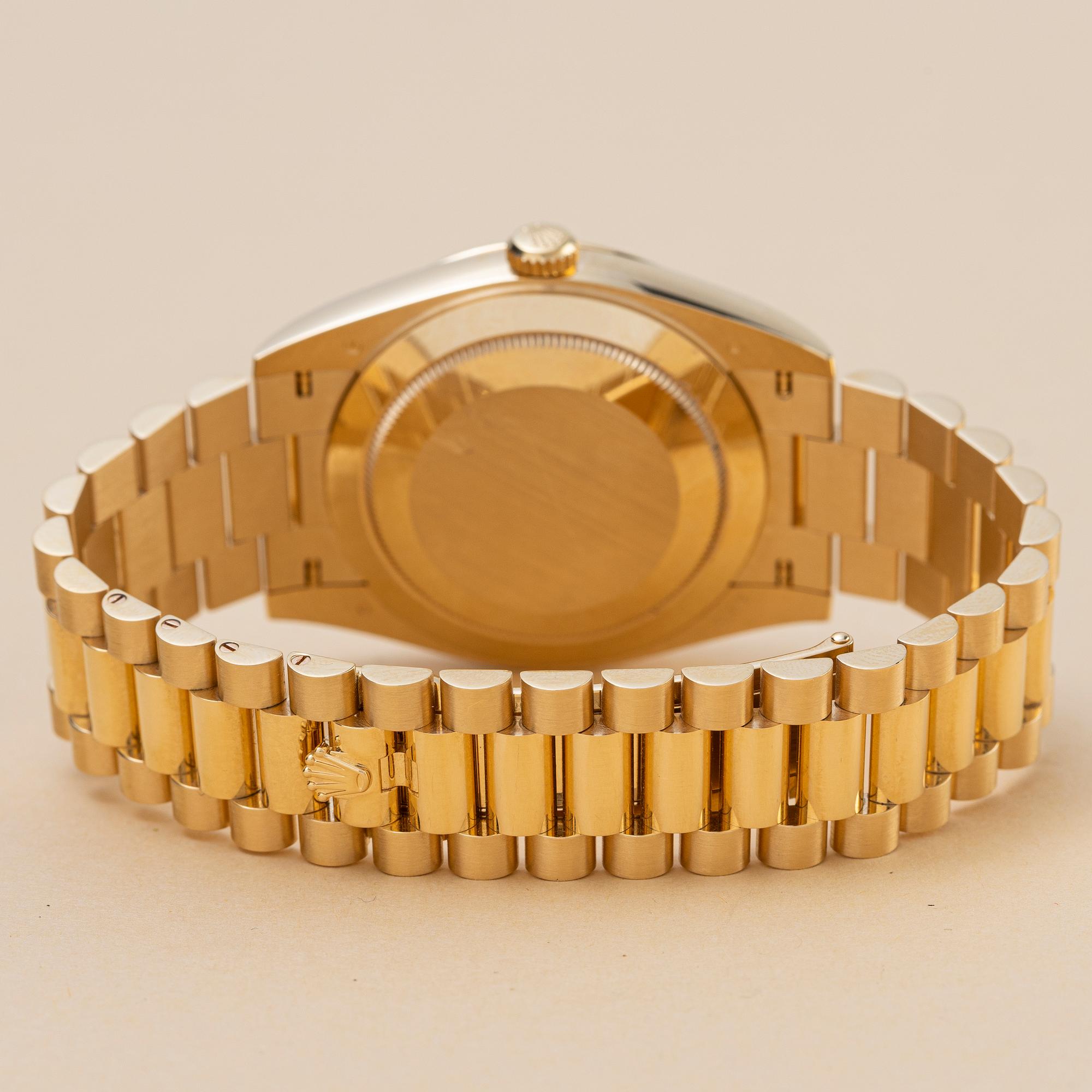 Rolex, Day-Date 40, "Money Green Dial", ca 2024.