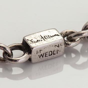 Wiwen Nilsson, a sterling silver bracelet, Lund, Sweden 1952.