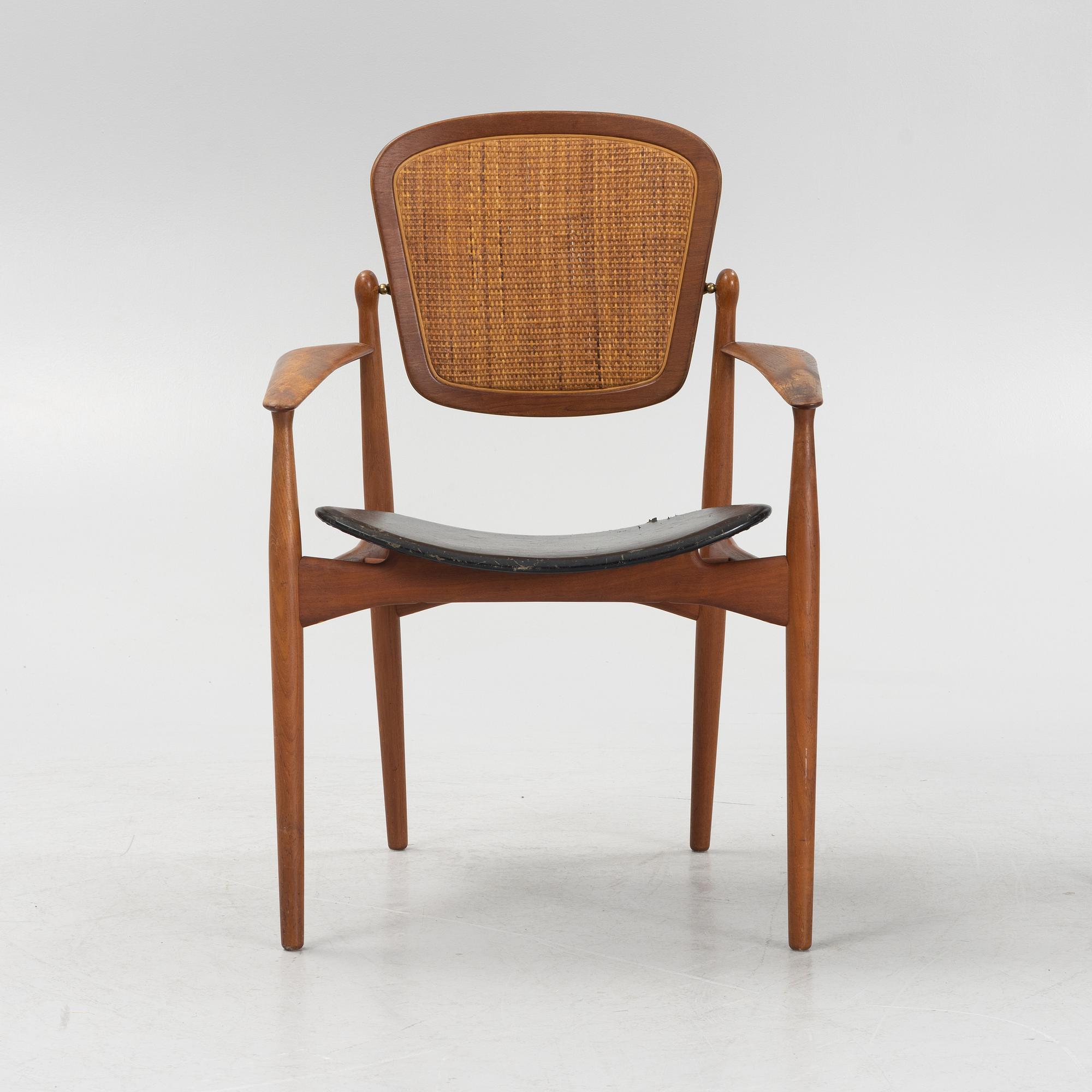 Arne Vodder, karmstol, France & Daverkosen, Danmark, 1960-tal.