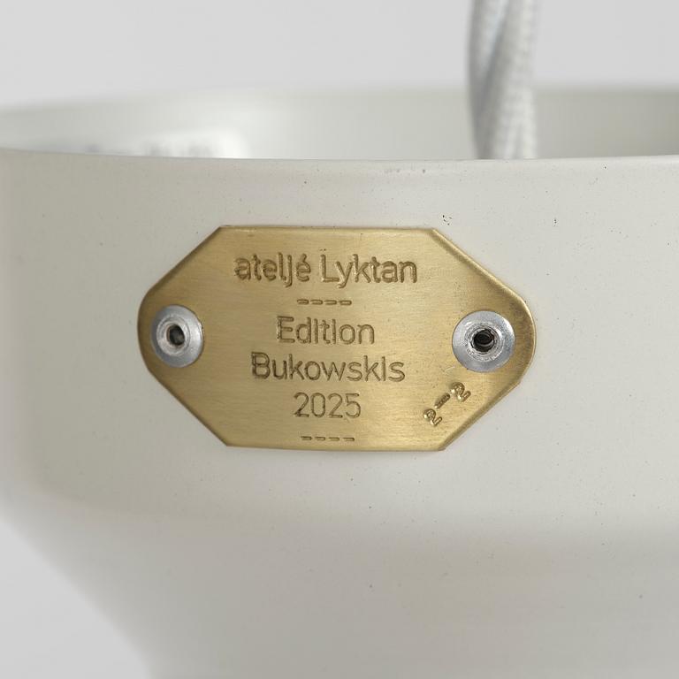 Hans Bergström, a ceiling lamp, model "3", ed. 2/2, ateljé Lyktan, Edition Bukowskis 2025.