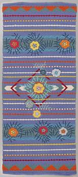 MATTOR, 2 st, Rölakan, Gudrun Sjödén, 2000-tal, ca 206 x 81 cm.