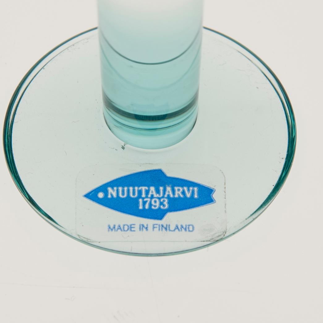 VINGLAS och SNAPSGLAS, 12+11 st, "Mondo", Kerttu Nurminen, Notsjö, 1900-talets senare hälft.