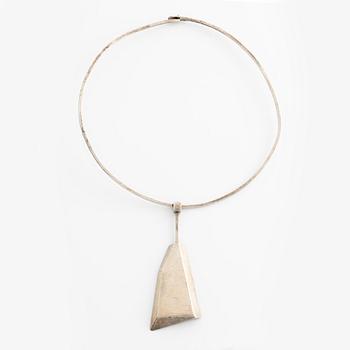 Rey Urban, Necklace, silver, with pendant.