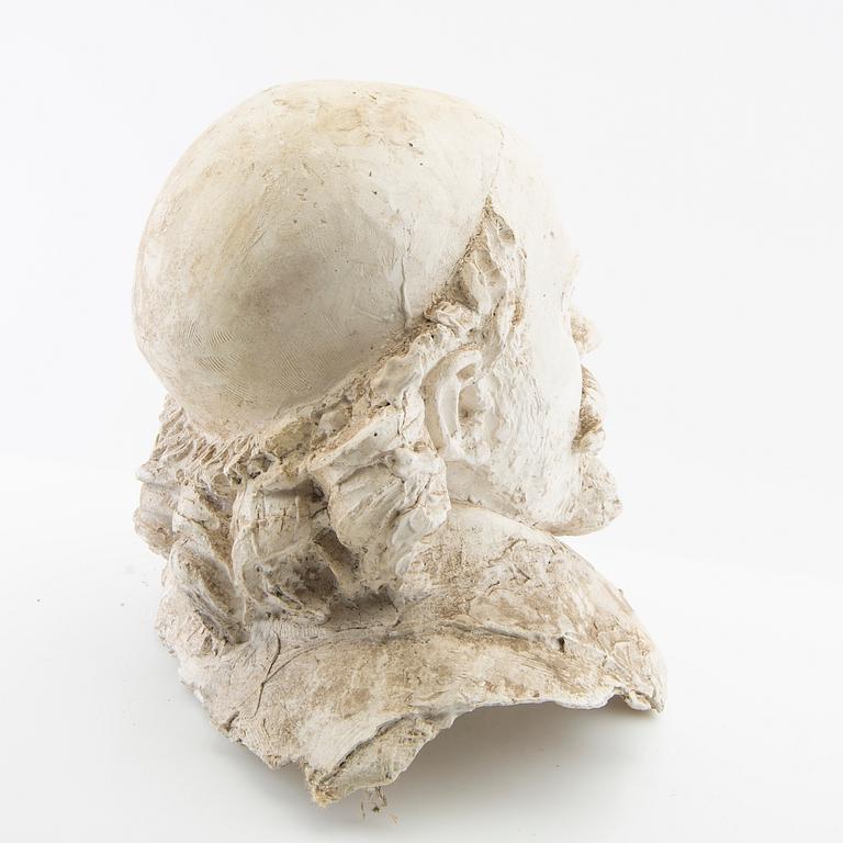 Nils Möllerberg, Skulptur förlaga till Manshuvud.