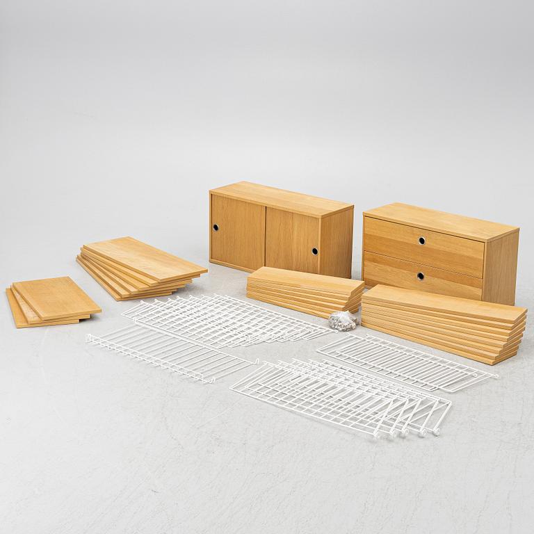 Nils Strinning, a shelving system, "String", Sweden.