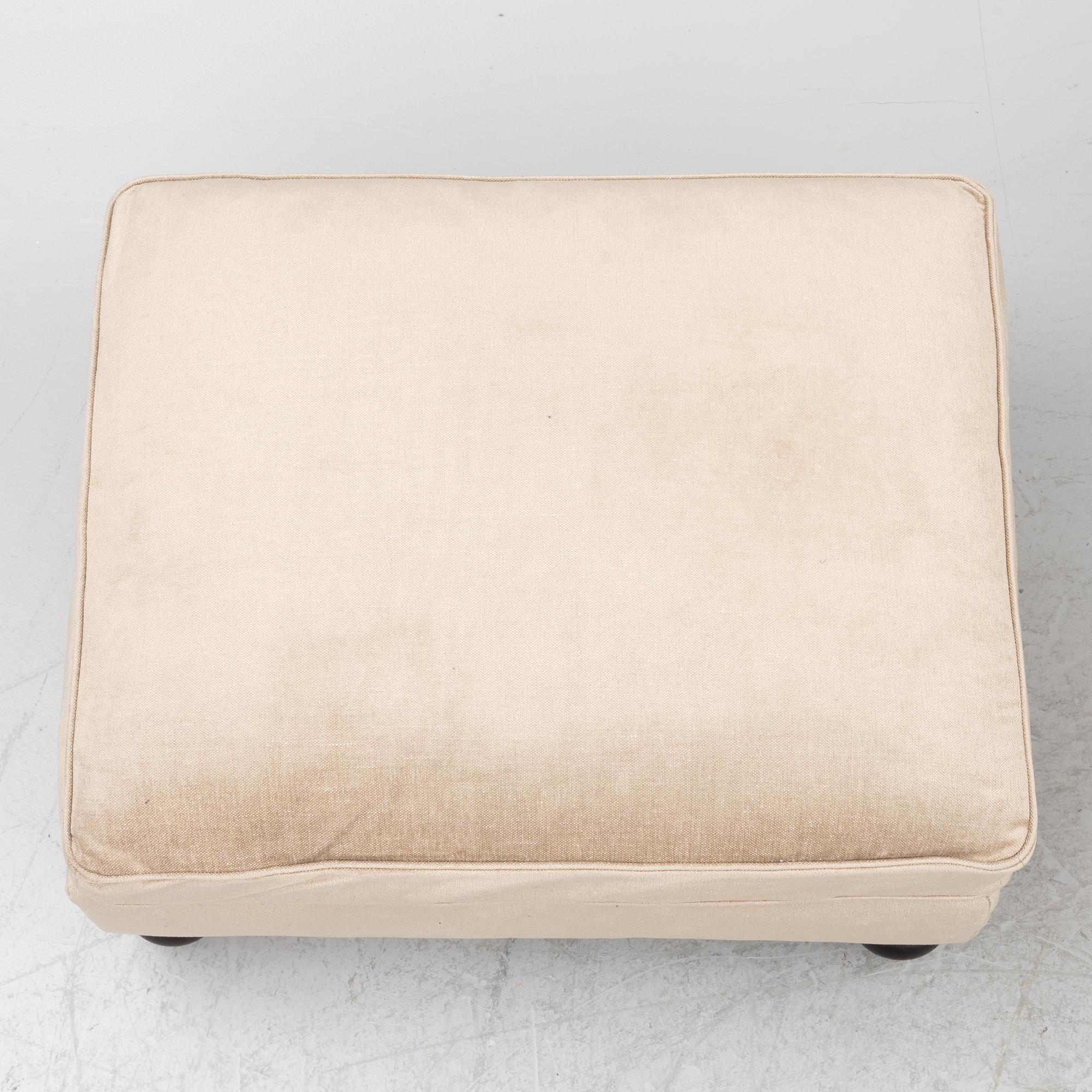 Ralph Lauren Home, armchair with ottoman.