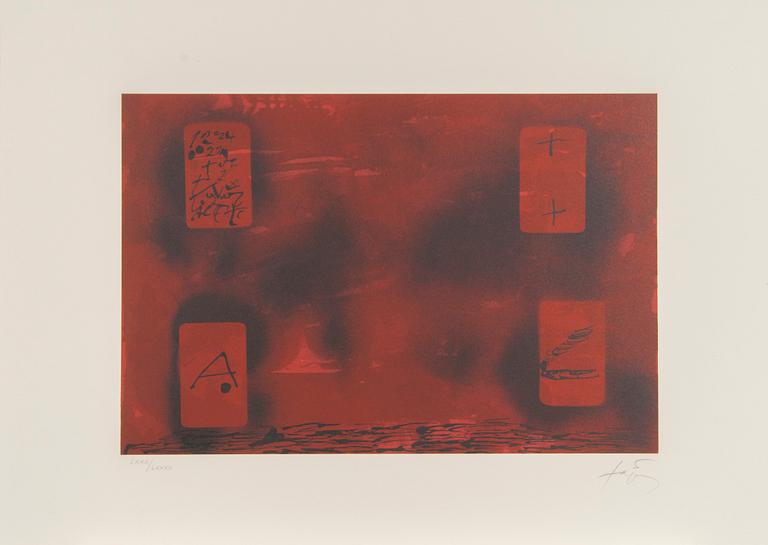 Antoni Tàpies, 'Quatre rectangles' from 'Uno es ningu'.