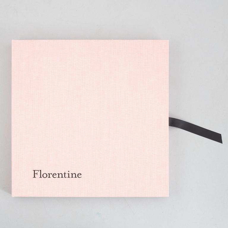 Helena Blomqvist, bibliophile edition with book and pigment print, "Florentine".