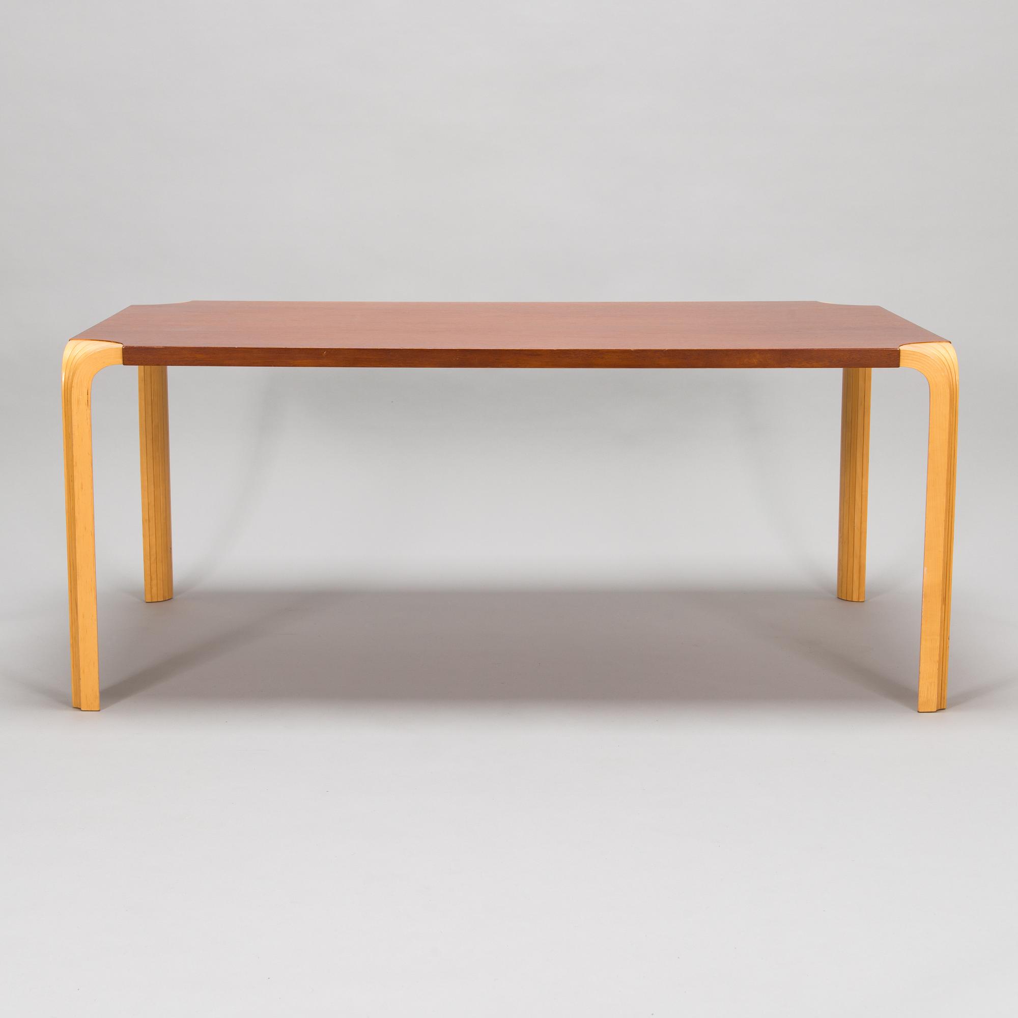 Alvar Aalto, sohvapöytä, malli, MX800A, Artek 1960-luku.