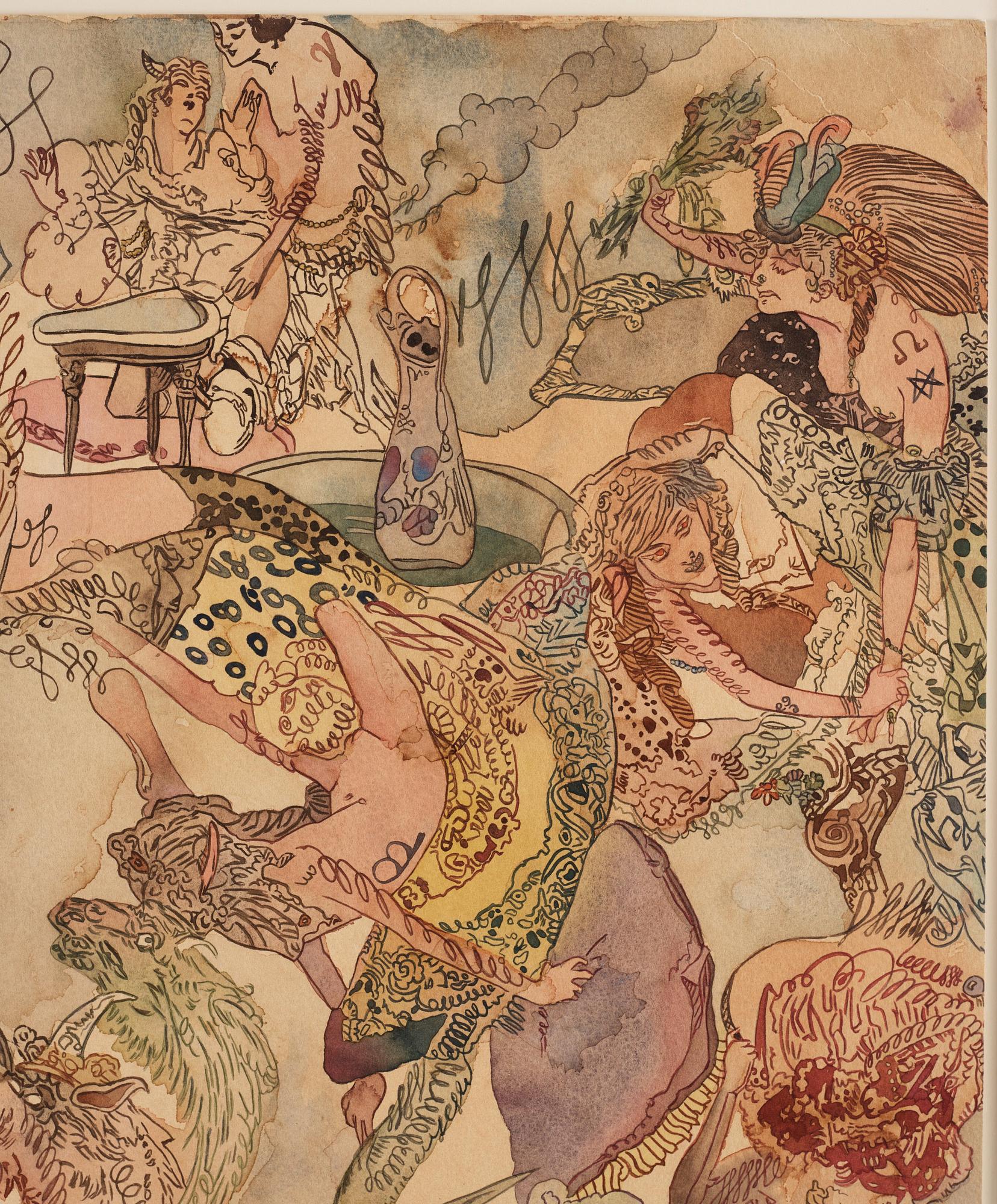 Fredrik Söderberg, 'Snowdrops from a Curate's Garden 1, The Hidden Landscape of the Subconscious 1'.