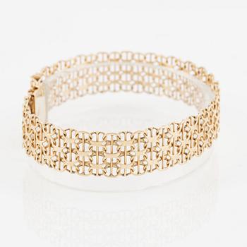 Bracelet, 18K gold, x-link.