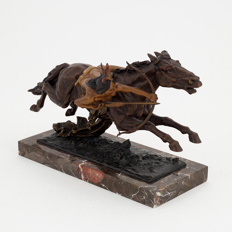 Skulptur, brons, Franz Bergman, Österrike, 1900-talets första hälft.