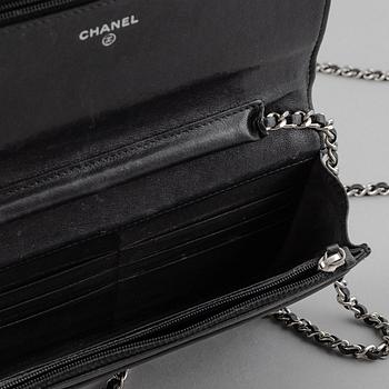 Chanel, a black leather 'Mademoiselle' handbag, 2016-2017.