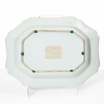 Terrinfat, kompaniporslin. Qingdynastin, Qianlong (1736-95).