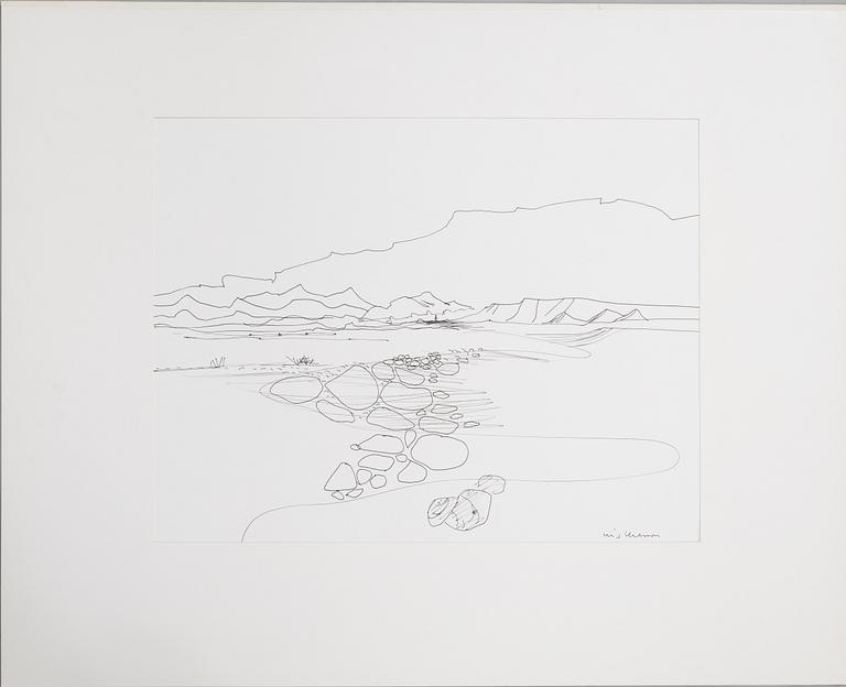 Stig Claesson, Mountain Landscape.