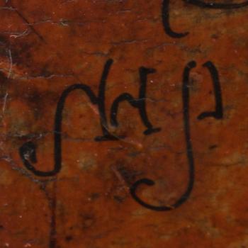 IKON, tempera på pannå, Ryssland 1800-tal.