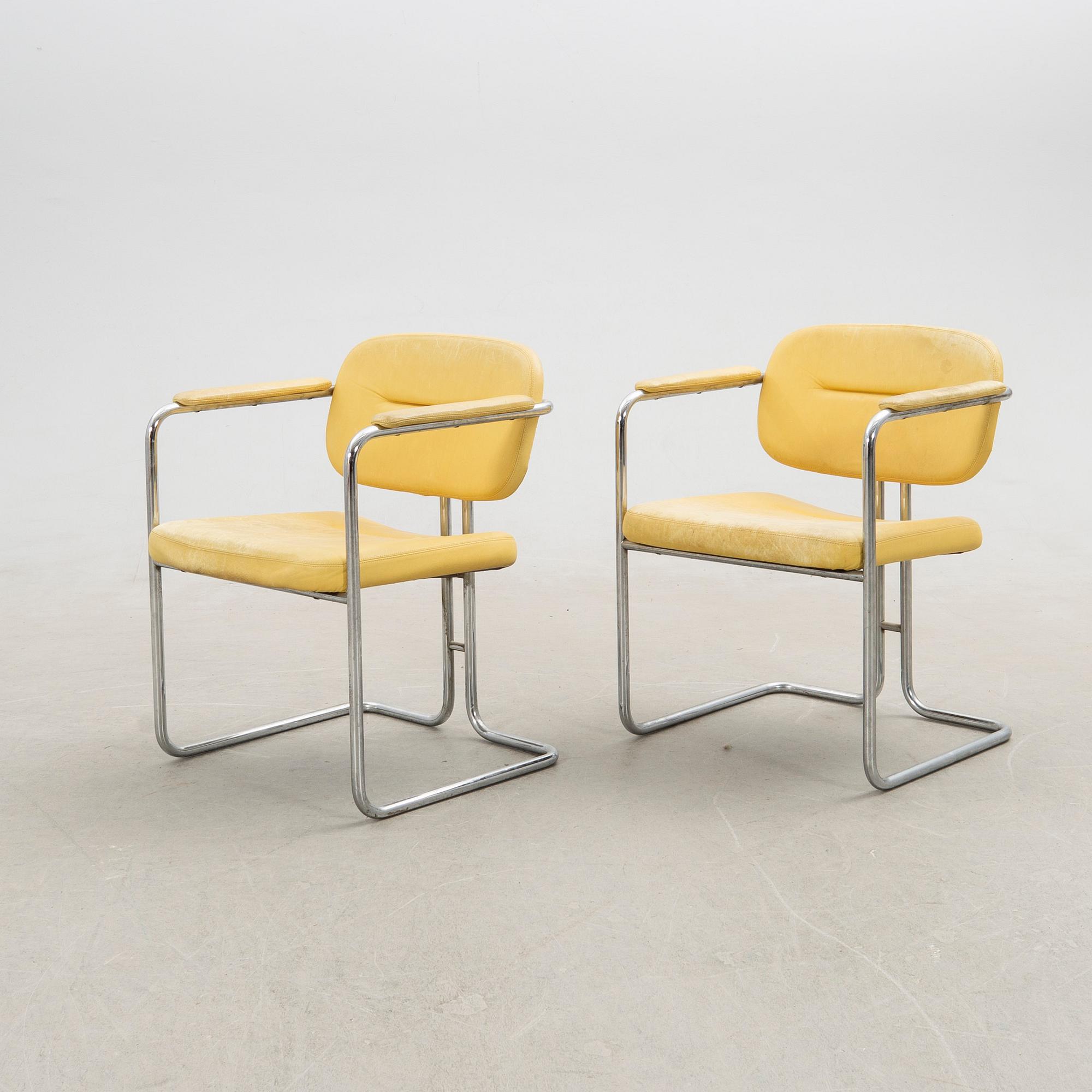Armchairs, a pair, 20th century.