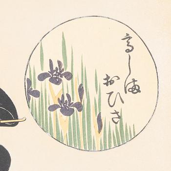 Five woodblock prints from a publication by "Tokyo Bijutsu Kankokai" (Tokyo Art Publishing Association" early 1900s.