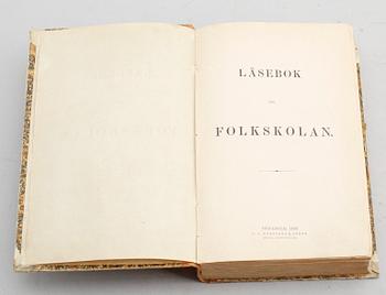 BOK: Läsebok för Folkskolan, Norstedt & Söner, Stockholm 1868.