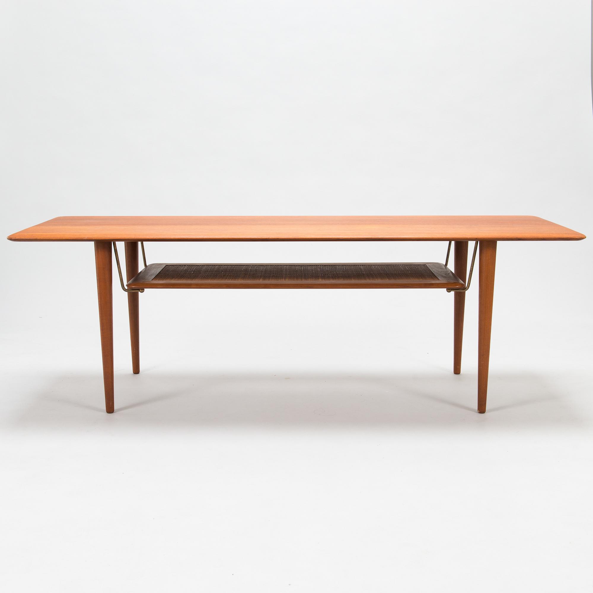 Peter Hvidt & Orla Mølgaard Nielsen, a mid-20th century 'FD 516' coffee table for France & Son Denmark.