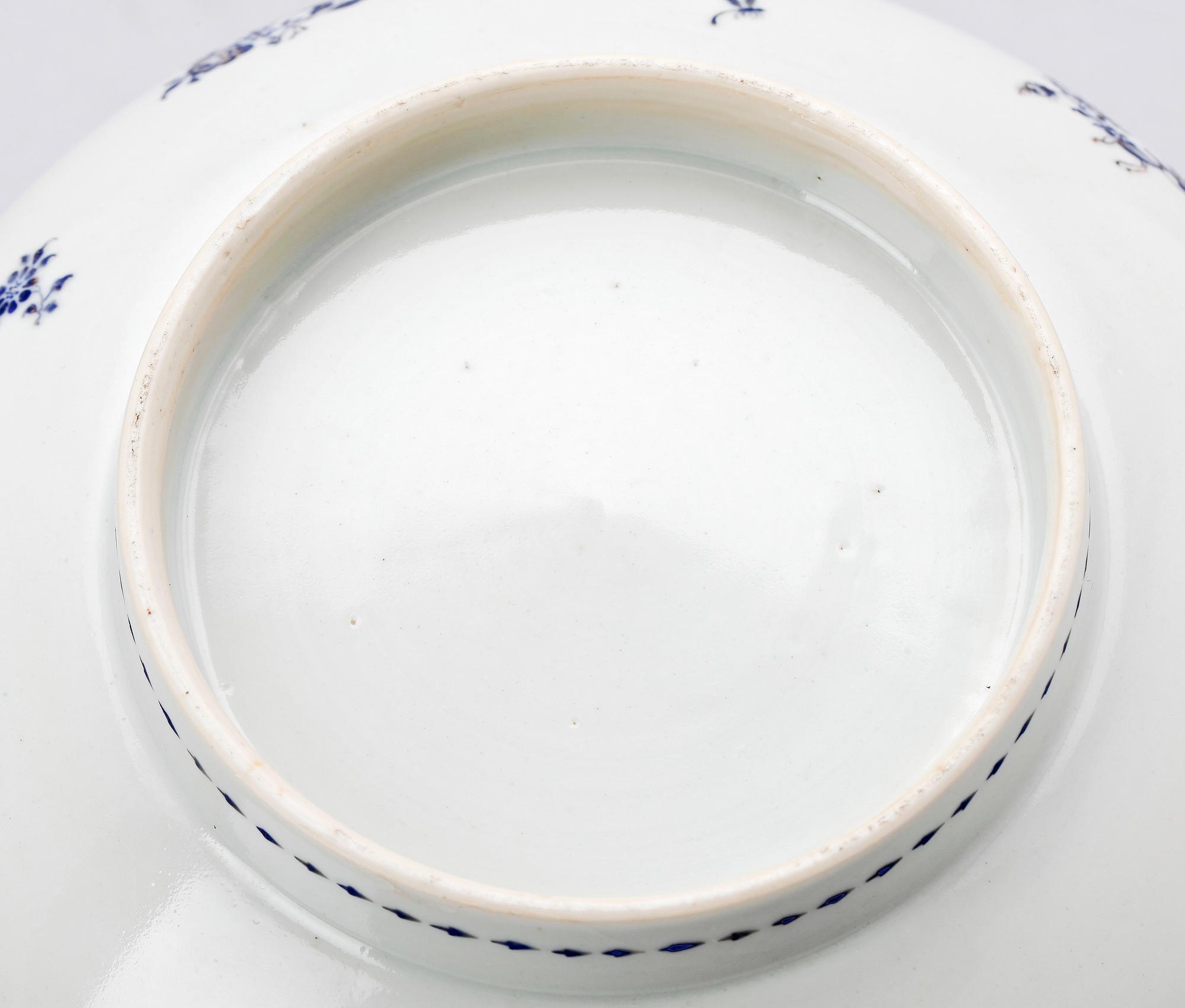 BÅLSKÅL, porslin, Kina, 1800/1900-tal.