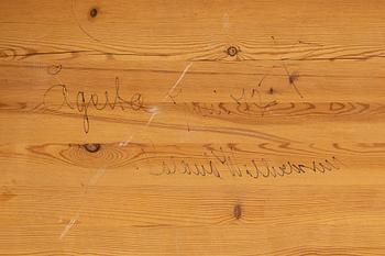 Roland Wilhelmsson, bänk/soffbord, "Sink", 1977.