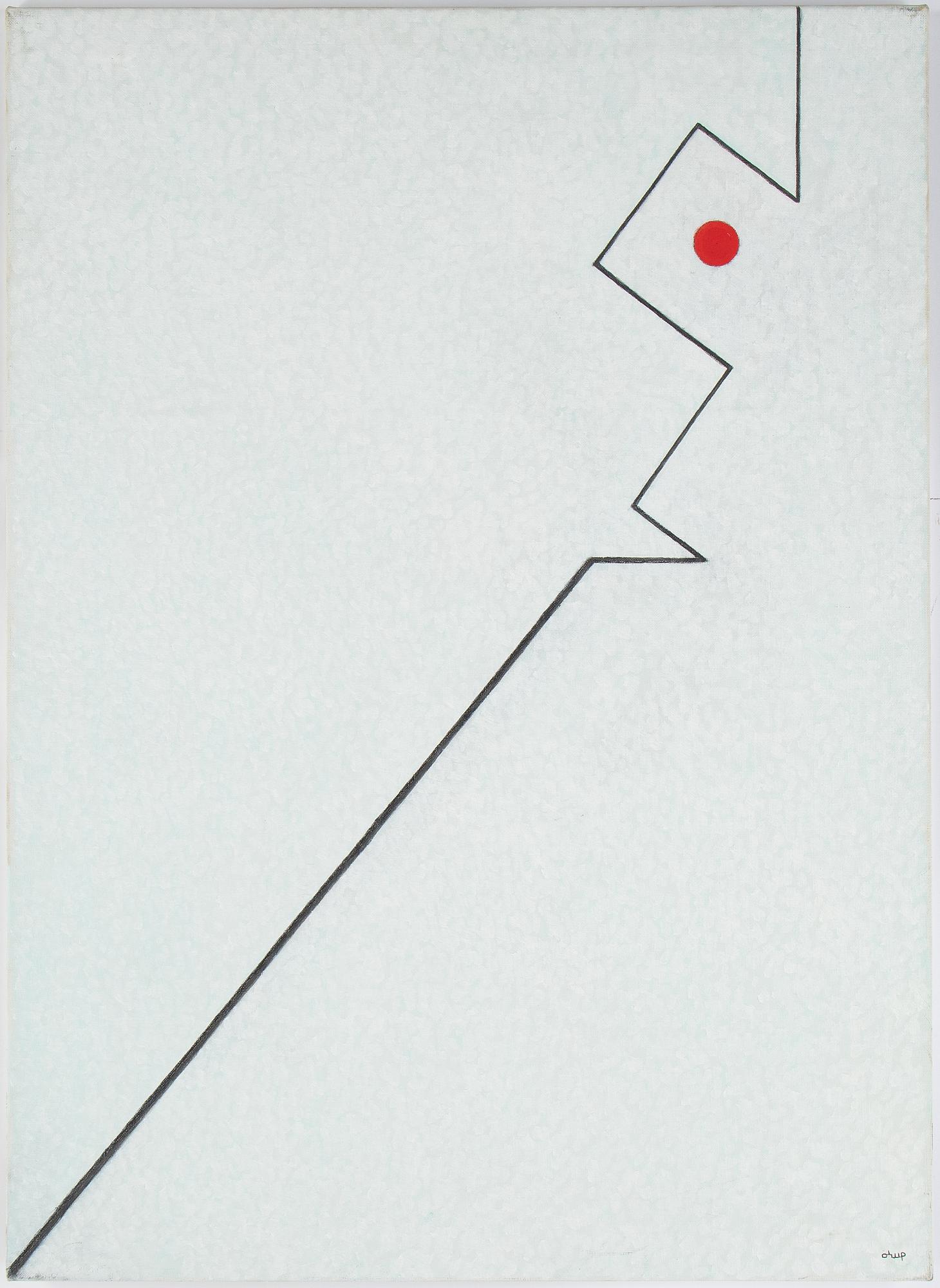 Bengt Orup, oil on canvas, signed.