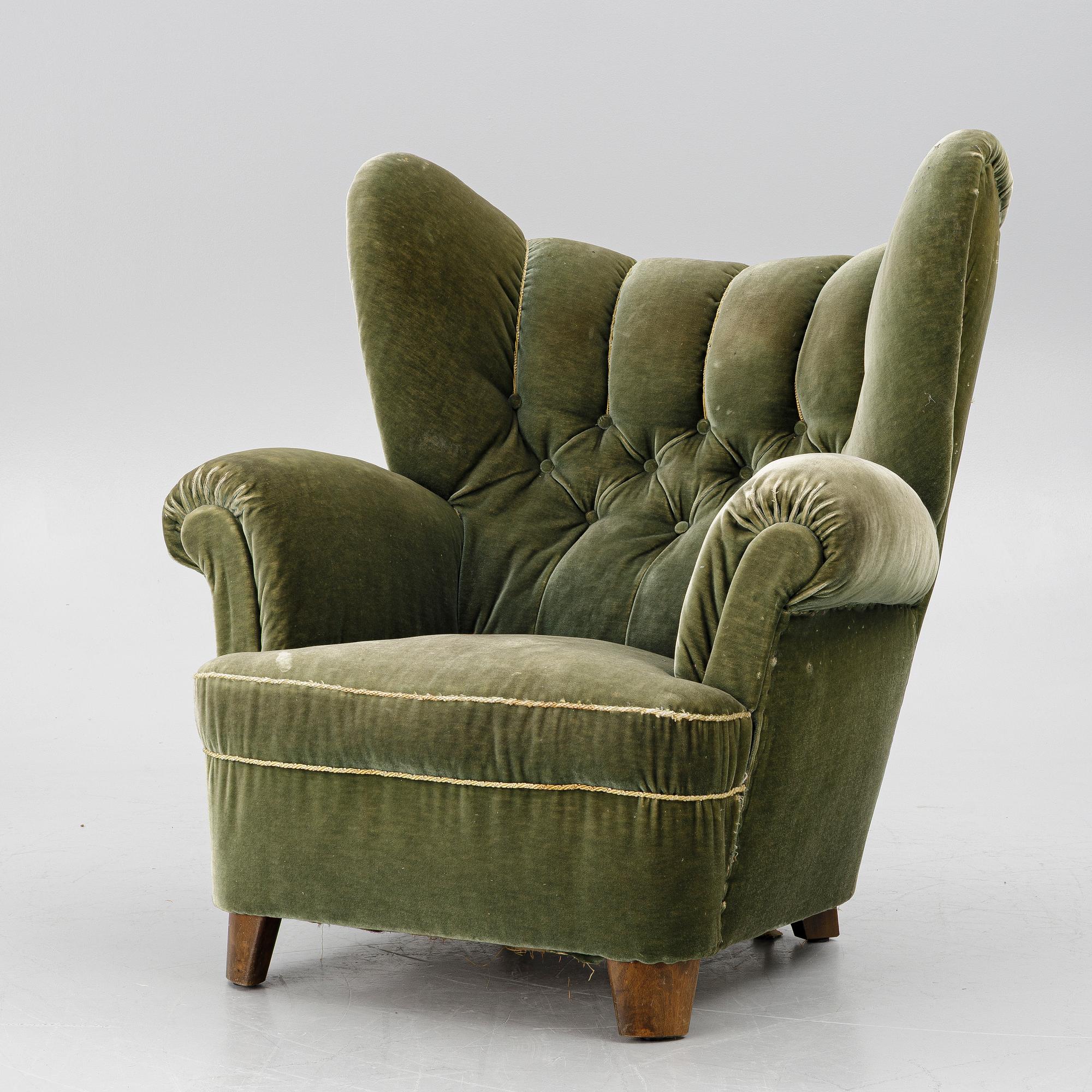 Fåtölj, Swedish Modern, 1900-talets första hälft.