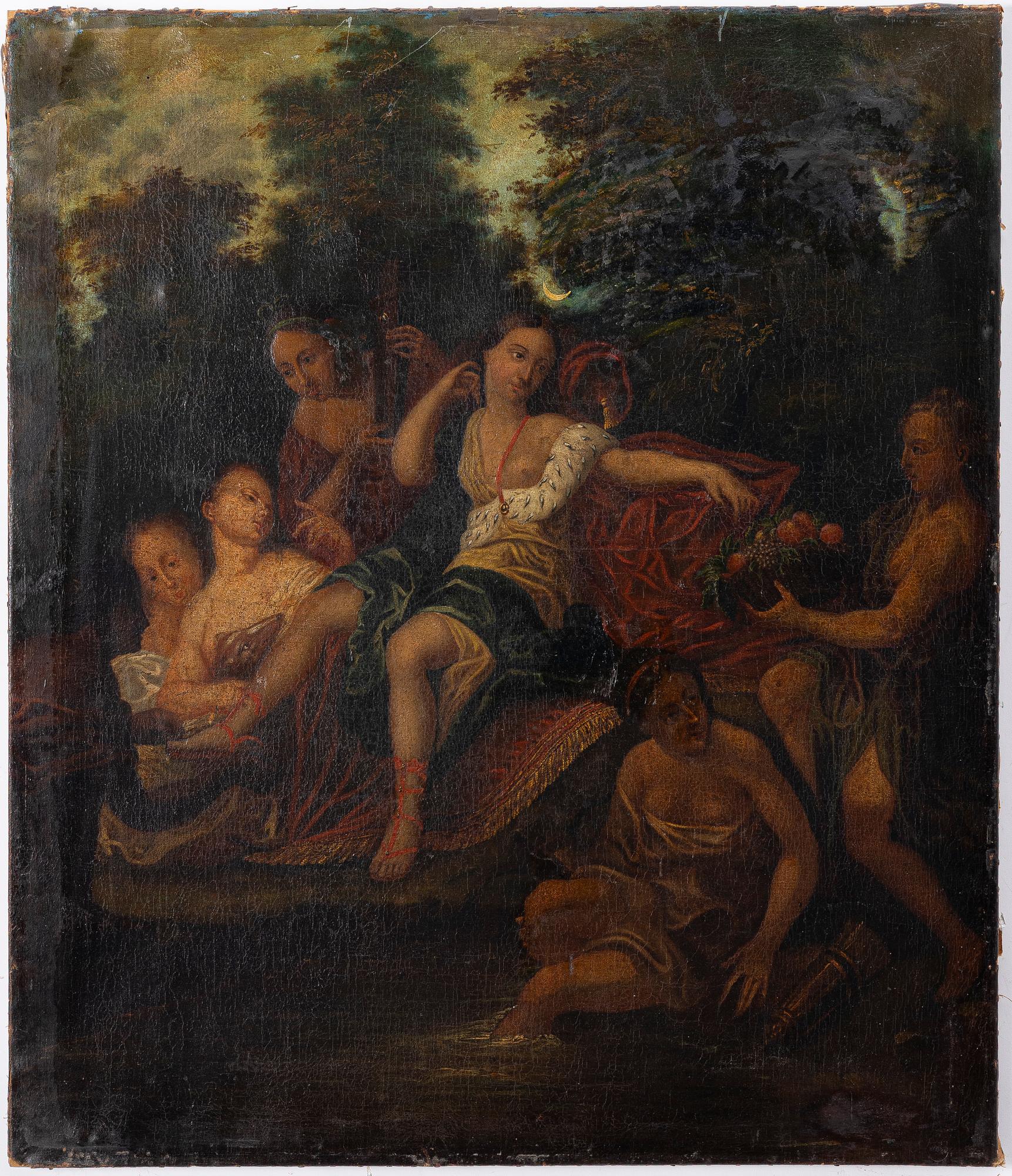 Dutch School, 18th century, Diana, Goddess of the Hunt.