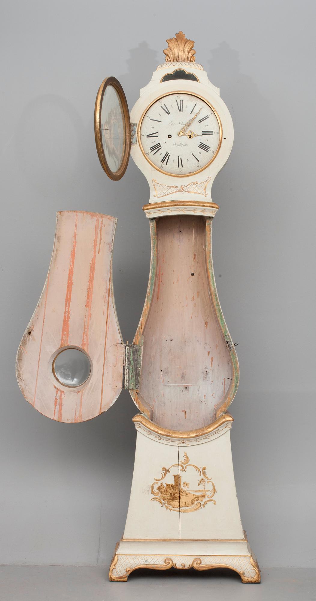 KAAPPIKELLO, rokokoo, Eric Nohrman, toimi 1763-1779, Norrköping, Ruotsi. 1700-luvun loppupuoli.
