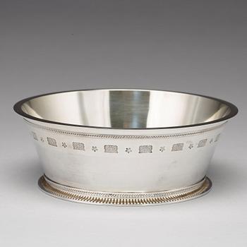 Wiwen Nilsson, a sterling bowl with so called Byzantine decoration, Lund, Sweden 1945.