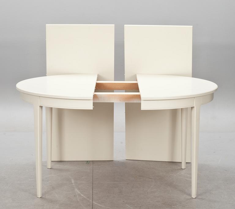 MATSALSMÖBLEMANG, 7 delar, "Herrgården", Carl Malmsten, Åfors möbelfabrik/Bodafors.