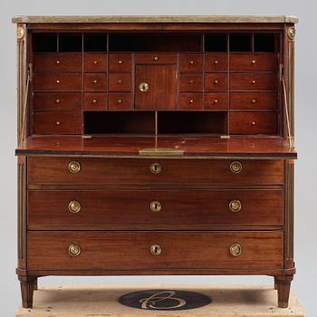 A late Gustavian late 18th century secretaire.