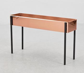BLOMBORD, 2 st, koppar, Gnosjö Konstsmide, 1970-tal.