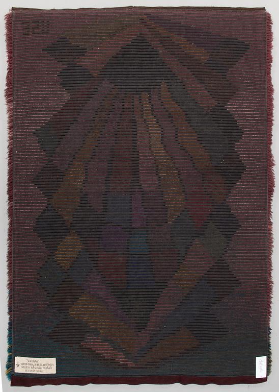 Uhra-Beata Simberg-Ehrström,  ryijy/ryijymatto, Suomen käsityön ystävät. Noin 180x125 cm.