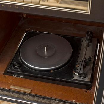 A BAR AND RADIOCABINET, mid 1900s, Blaupunkt, Germany.