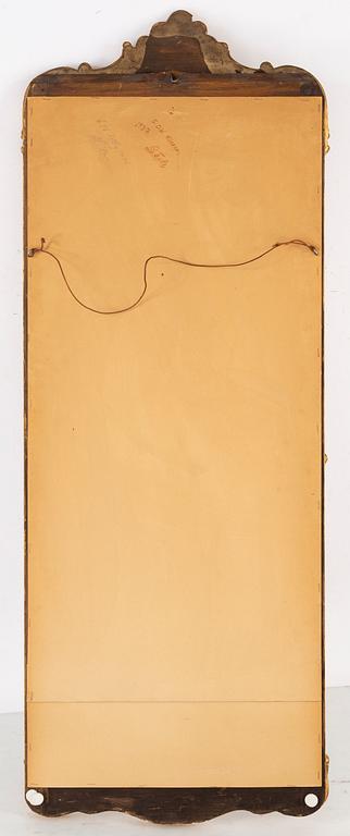 SPEGEL OCH KONSOLBORD, rokokostil, 1900-tal.