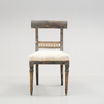 STOL. Gustaviansk, 1700-talets slut.